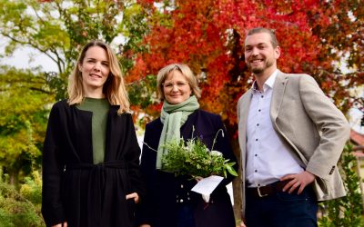 Bundesvorsitzende Franziska Brantner zu Besuch in der Region: Austausch über Demokratie, Klima und Begegnung im Stadtwingert Wiesloch
